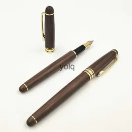 Fountain Pens Walnut Iridium Pen Redwood Gift Batch Gravering H240407