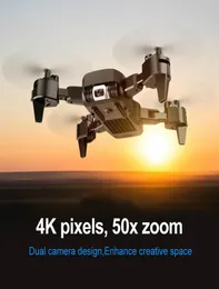 プロのドローン4K HDデュアルカメラGPS折りたたみ可能なRC航空機wifi fpv 20mins Quadcopter Kids Toys Outdoor KK6 New Helicopt 033491990