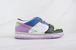 مع Box Powerpuff Girls Mojo Jojo Running Shoes Men White Black Purple Blue Sports Sneaker