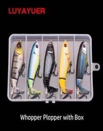 Whopper Plopper Fishing Lures Spinners Minnow Crankbaits Wobblers Artificial Baits Topwater for Carp Fishing Pesca Isca 90mm2912615598858
