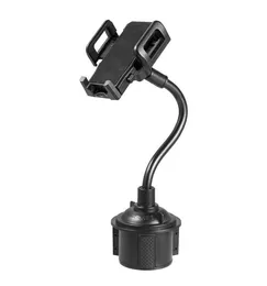 Universal Car Mount Justerbar Gooseneck Cup Holder Cradle för iPhone Car Phone Holder för smartphone i bil 5296844429