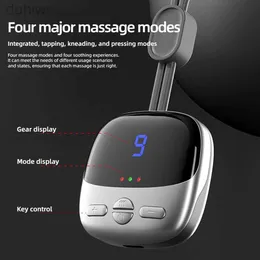 Full Body Massager Mini Smart Hanging Neck Shoulder Cervical Spine Massager Mini Portable Hot Compress Neck Artifact Dredging Neck Protector 240407