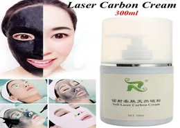 300ml Soft Laser Carbon Cream gel for nd yag laser skin rejuvenation treatment Active carbon cream8839364