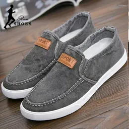 Casual Shoes Man Loafer 2024 Spring Fashion Men for Comfy zamszowe poślizgnięcie się