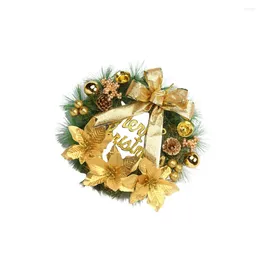 Fiori decorativi da 30 cm Penni di pino da pino spazzole per unghie Finestra Ghirlanda di Natale Fahion artificiale