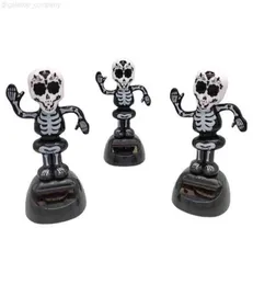 Funny Skeleton Car Dashboard Decoration Office Cab Accessories Interior Decoration Halloween Dancing Figure Toy9659693