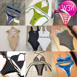 2024 Ny modedesigner Sexig bikini set billiga sommarstrand baddräkt kvinnor sexiga s set design one bit bodysuits multi styles lady classic bathing kostym v