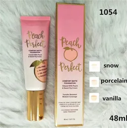 Wysokiej jakości nowy makijaż Pierwotnie chłodzenie Matowa skóra Podkład doskonałości Primed z brzoskwini Sweet Fig Cream 40 ml 4318567