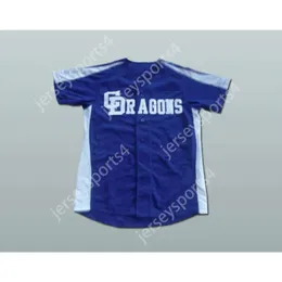 Gdsir Chunichi Dragons Jack Elliot Mr.54 Baseball Movie Jersey New Send Ed