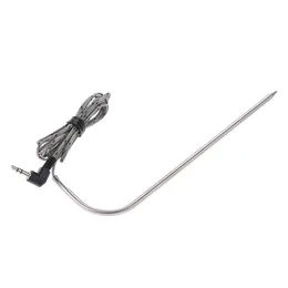 Tools 1pc BBQ Probe Sensor 18cm RTD Temperature Read TR-02 PT1000 Fit For Traeger Wood Pellet Grill Replace 100cm Heat Woven Wire