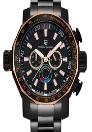 시계 남자 고급 브랜드 Pagani Design Sport Watch Dive Military Watches Big Dial Multifunction Quartz Wristwatch Reloj Hombre8793159