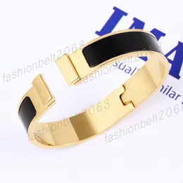 Designer Bracelet Bangle Letter gold bangle bracelets jewelry woman bangle stainless steel man 20 color gold buckle size 17or19 for men and women fashion Jewelry