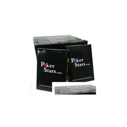 Gambing Red and Black Color PVC Pokers for選択したプラスチックのトランプS271Lドロップデリバリースポーツ屋外レジャーDHYPH