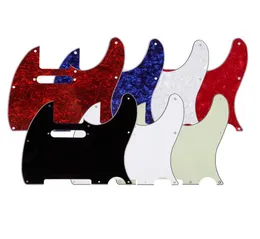 الحجم القياسي 3 Ply White Scratch Plage Pickguard for Electric Guitar4625604