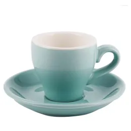 Cups Saucers Coffee Cup Mug For Tea And Saucer Sets Porcelain Mugs Cute Coffe Ceramic Set Pot Glasses Travel Beautiful Espresso