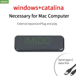 Kort Ny IMIDO USB SSD Extern High Speed ​​SSD Mobile SSD med Windows och Catalina 512G 1TB Används av Book I Mini 2018 A1993
