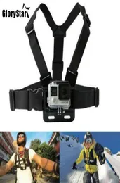 حزام حزام الصدر لحزام GoPro Hero 7 6 5 Xiaomi Yi 4K Action Camera Mount Tharness for Go Pro Sjcam SJ4000 Sport Cam Fix842325