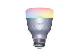 Lâmpada led de led de Yeelight Smart 1Se Novo lançamento E27 6W RGB Voice Control Luz colorida para o Google Home7773365