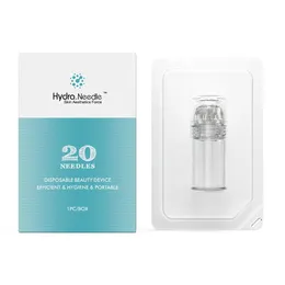 Hydra Roller 20 Micro agulha FACELA PELA DE REMOÇÃO DE ACNE Sistema de rolamento de titânio de titânio de titânio de titânio