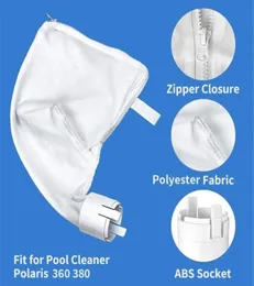 2 Pack 360 380 All Purpose Zipper Bag Ersätt för Polaris 360 380 Pool Cleaner Picks -väska Bytespäskor Tillbehör13638698