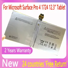 Baterias Nova Bateria de Laptop G3HTA027H DYNR01 para Microsoft Surface Pro 4 1724 12,3 "Tablet 7.5V 38.2Wh/5087mAh High Quality Quality