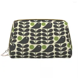 ストレージバッグORLA KIELY MULTISTEM BIRDSトイレタリーバッグ女性スカンジナビアフラワー化粧品メイクアップオーガナイザーレディービューティードップキットボックス