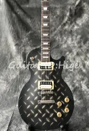 새로운 도착 커스텀 상점 Blackburst Blackburst Electric Guitar Acrylic Top Real Po Shows guita6534916 판매 가능