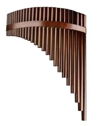 Strumento musicale made in bambù 25 tubi flauto padella mano sinistra c chiave di alta qualità tubi di padella strumento a legna fluto