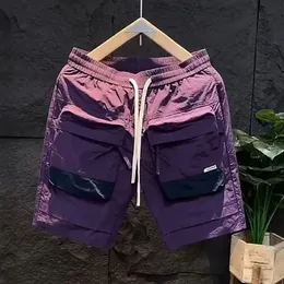 2023 pantaloncini da carico multipocchi di moda pantaloni da spiaggia da spiaggia da spiaggia per palestra casual hip hop basket 240323