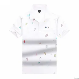 Shirt Designer Polo Mens Polos Tshirt Boss Fashion Brand Business Casual Business Golf T-Shirt Pure Cotton Breable Short Shorts Shirts 2024 Summer Top 1xjn