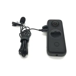 Microfones 2022 Novo Mini Mini Microfone ao ar livre Filmagem de vídeo para Insta360 Um X2 Tipo C