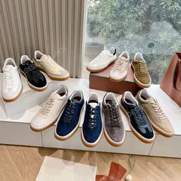 Tênis tênis camurça tênis de cidadã de renda baixa laca de renda com calfskin shoes atléticos tênis de couro casual masculino fábrica de sapatos de luxo para homens com caixa com caixa