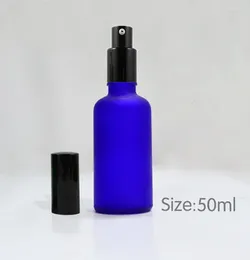 Depolama Şişeleri Yüksek kaliteli 50ml mat cam şişe toptan 200pcs/lot 4 renk premium emülsiyon kavanoz