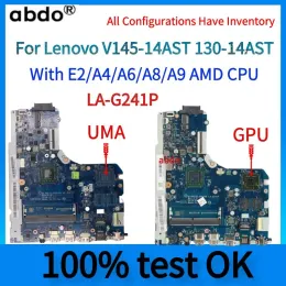 Motherboard lag241p 마더 보드. Lenovo V14514ast 13014ast 노트북 마더 보드. E2/A4/A6/A8/A9 AMD CPU.