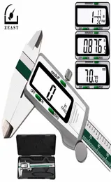 ZEAST Digital Stainless Steel Caliper 150mm 6 Inches InchMetricFractions Conversion 001mm Resolution LCD Display With Box T20068522915