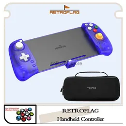 Game Controllers Joysticks Retroflag handheld controller plug and play with Hall sensor drift free gaming board compatible with Switch NS OLED console Q240407