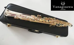 Instrumentos musicais de sax reto soprano B Profissional Silver Silver S992 Performance 9995434