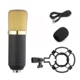 Аксессуары BM700 Профессиональный конденсатор микрофон набор транскрипции Studio Sound Card Mk026f