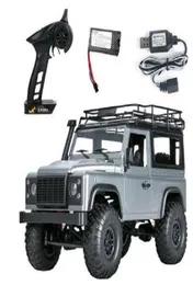 NEU MN99S 4WD Full Scale Allradantrieb RC Car 112 Scale Defender Elektrische Fernbedienung Autospielzeug für Boy Geschenk mit LED -Leuchten2307347