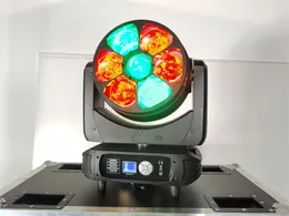 4 stycken 7x60w Moving Head Wash LED Pixel Control Moving Head Beam 7 Big Eyes Stage Zoom Wash Light