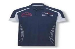 F1 Racing Suit Men039S Short -shortsleeeved Tshirt Polo Shirt Cirt Fas personalizados o mesmo estilo8503981