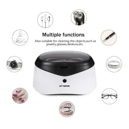 Artikel 600 ml Ultraschallnagelwerkzeuge Sterilisator UV Light Desinfektion Hülle für Nägel Gläser Schmuck Sterilisation Cleaner Box