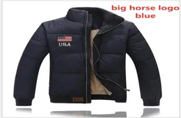 Logotipo de bandeira nacional dos EUA UK logotipo pólo novo Autumnwinter Men039s Moda Casual acolchoado Paul Down Jacket Men039s American Flag C7671127