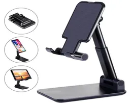 Schreibtisch Mobiltelefonhalter Ständer für Telefonpads Xiaomi Metall einstellbare Desktop -Tablet -Halter Universal Table Faltbares Handy STA3956358