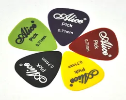 100pcs Medium 071mm Alice Matte Abs Guitar Plectrum per chitarra acustica8481555