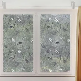 Adesivi per finestre senza colla in vetro glassato film bagno porte per la privacy ombreggiatura trasmissibile elettricità statica decorazione domestica