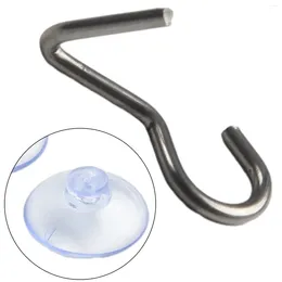 Hooks 20 PCS Suction Cups 25mm Bathroom Clear Hanger Strong Transparent With Metal Hanging PVC Sucker Cup