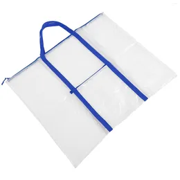 Bolsas de armazenamento Bolsa Bolsas para Guardar Handheld Placa de exposição transparente Titular de arquivo Plástico Pintura viajar