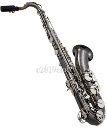 Julius Keilwerth SX90R SHARGE BB TUNO TENOR SAXOPONO B PLATO MUSICAL INSTRUMENTO BRASS Níquel preto esculpido Sax de alta qualidade com AC6163856