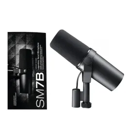 Microphones SM7B Professional Dynamic Microphone For Stage Recording Podcasting Brocasting Dubbing Living YouTube Microphone For Computer